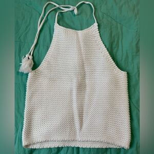 525 halter sweater tank